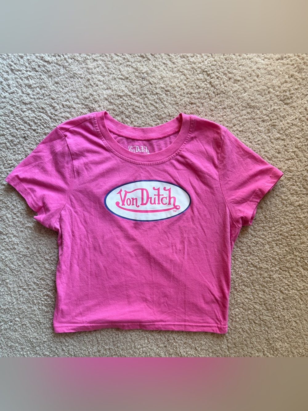 Von Dutch Pink Logo T-Shirt 💗 | Women’s Large | Y2K $32